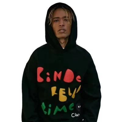 Sudadera Con Capucha De Algodón Estampada